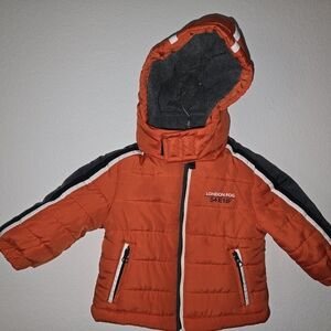 London Fog Zip front with snaps